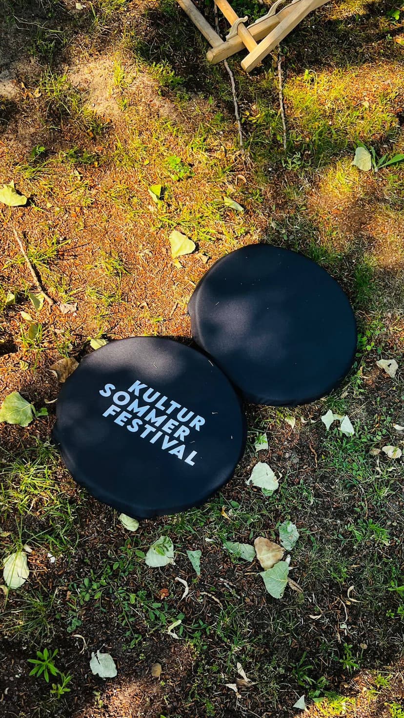 Zu Besuch beim Sommerfest, im Jüdischen Museum Berlin.